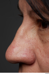 Face Nose Hair Skin Woman Slim Wrinkles Studio photo references